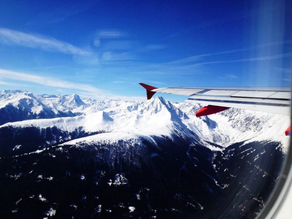 Flying into Innsbruck's ski resorts with Easyjet, Monarch and British Airways.