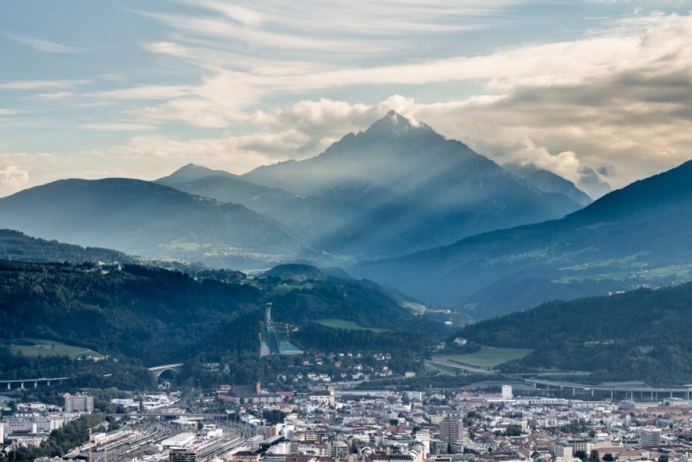 view above Innsbruck