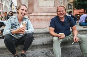 Behind the scenes: Unterwegs in Innsbruck mit Björn Freitag