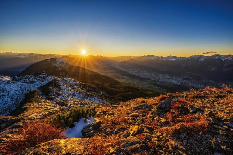 Sonnenuntergang Neunerspitze