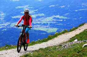 Unterwegs mit dem E-Bike in und über Innsbruck