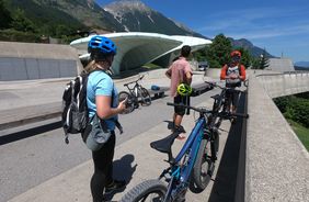 Innsbruck Mountain Biking Tour on E-Bikes